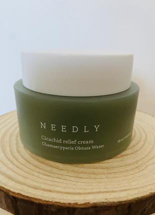 Успокаивающий крем с центеллой от needly cicachid relief cream