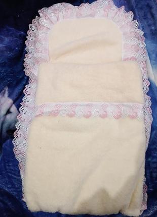 Детский конверт новый