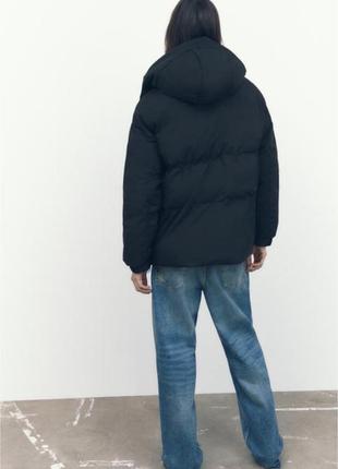 Куртка пуховик zara2 фото