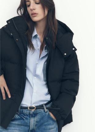 Куртка пуховик zara3 фото
