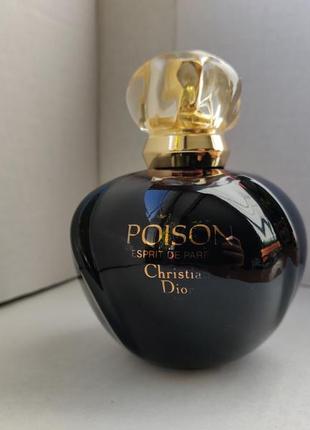 Poison christian dior espirit de parfum вінтаж 1985 р. 100 мл нові без коробки