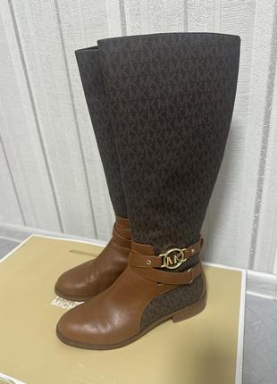 Сапоги michael kors размер 8 б: в идеал, кожа