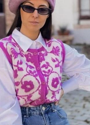 Жилетка zara, размер s