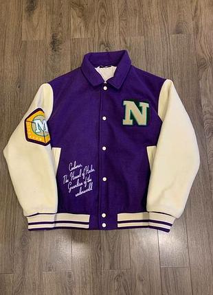 Бомбер zara varsity