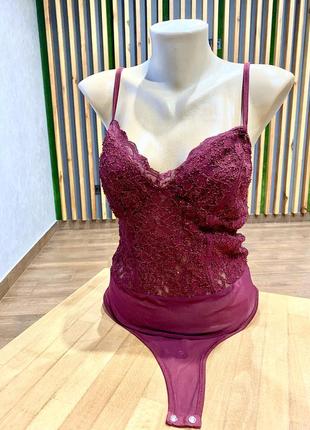 Корсетний бордовий/бургунді боді-сітка з блискітками/сяючий спокусливий ❤️ при покупці 2 товарів, оберіть 3 річ за найнижчою ціною- безкоштовно ❣️