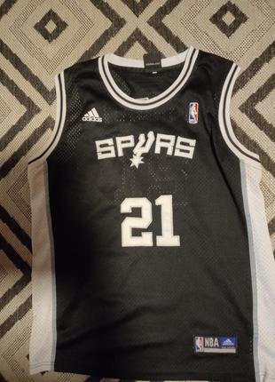 Майка баскетбольная san antonio spurs tim duncan