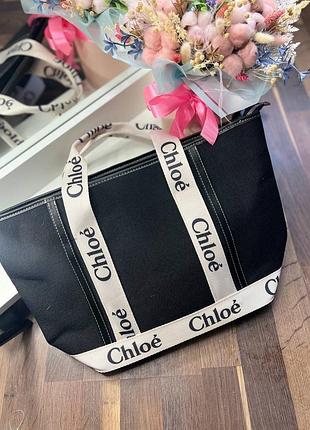 Сумка-шопер chloe 5