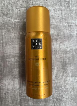 Дезодорант-антиперспирант rituals the ritual of mehr anti-perspirant spray