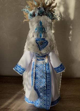 Кукла - мотанка «зима»