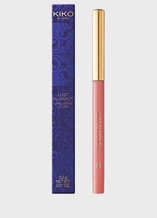 Карандаш олівець для губ kiko milano lost in amalfi long lasting lip 02