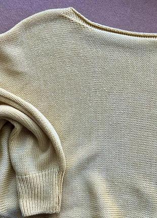 Вязаный укороченный джемпер 8