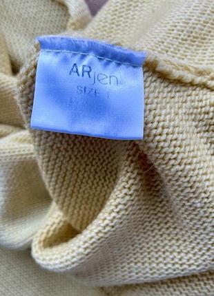 Вязаный укороченный джемпер 9