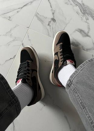 Jordan 1 low og sp travis scott brown mocha 5
