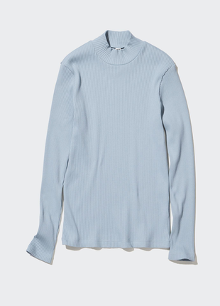 Uniqlo лонгслив в рубчик