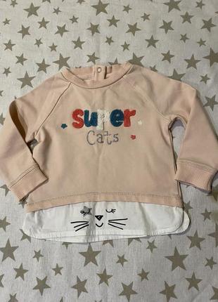 Кофточка на девочку 3-6мес.