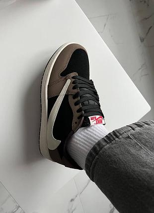 Jordan 1 low og sp travis scott brown mocha 5