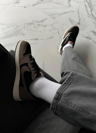 Jordan 1 low og sp travis scott brown mocha 7