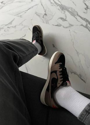 Jordan 1 low og sp travis scott brown mocha 6