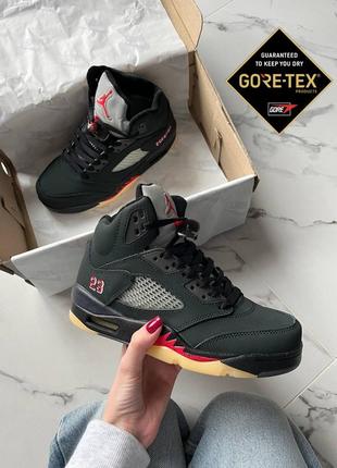 "люкс качество" jordan 5 (gore-tex)
