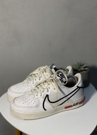 Nike air force 1 react white