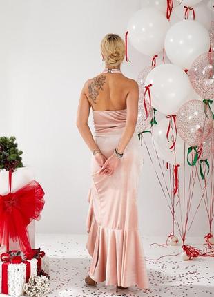 Платье, в цветах: черный, бордо, пудра