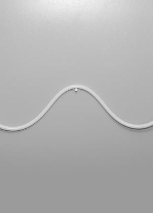 Сучасний світлодіодний настінний світильник шланг, 18вт бронзового кольору - 165 см.3 фото