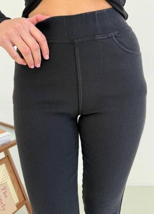 Теплые джинсы на мехе рр 40-56