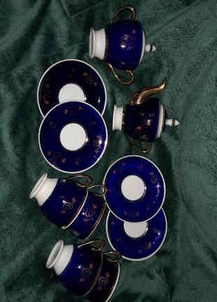 Кобальтовый сервиз 1970 года