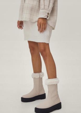 Черевики, чоботи, з хутром nasty gal
