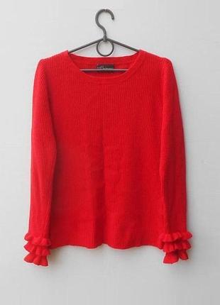 Кашемировый свитер в рубчик шерсть + кашемир princess goes hollywood