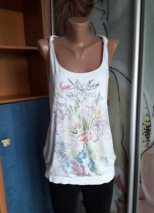 Нежнейшая стрейчевая майка, 46-48-50, натуральная вискоза, savage