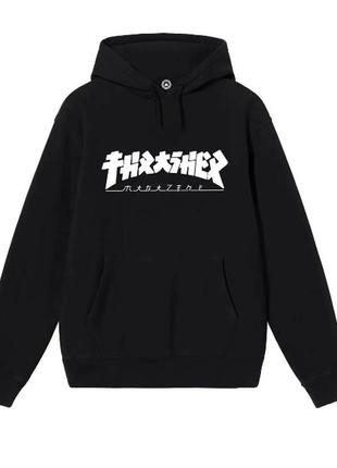Худі на флісі thrasher godzilla magazine