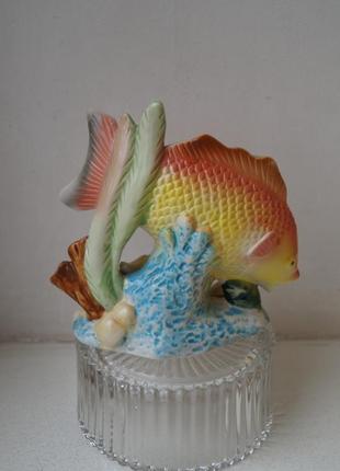 Фігурка статуетка риба рибка порцеляна вінтаж з 90-х вінтаж vintage stories
