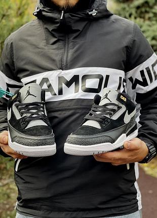 Мужские кроссовки nike air jordan 3 retro — цена 3000 грн в