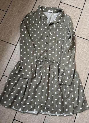 Дитяча сукня в горох 14 років