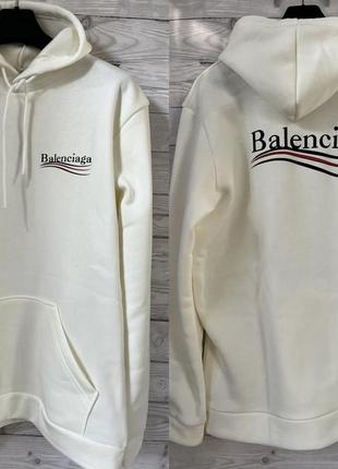 Худі на флісі balenciaga
