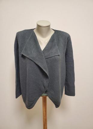 Очень шикарный шерстяной кардиган альпака