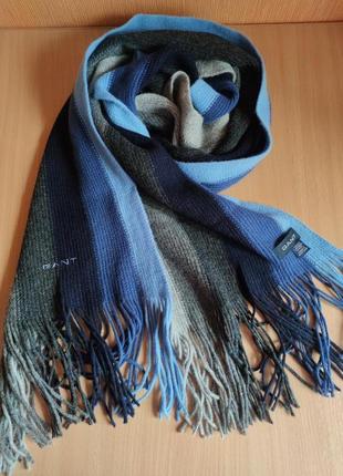 Шарф gant шерсть