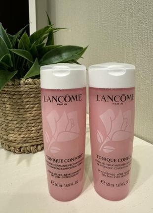 Зволожуючий тонік для очищення шкіри обличчя lancome