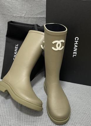 Чоботи chanel