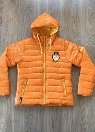 Підліткова оригінальна яскрава балонова курточка puledro