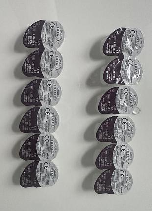 Щоденні лінзи dailies total 1 alcon -2,0 та -3,75