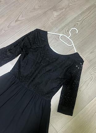 Чорна сукня міні