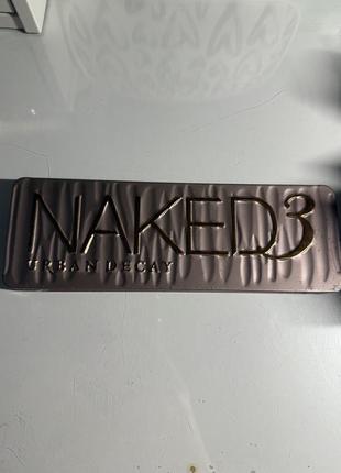 Палетка тіней для очей urban decay naked 3