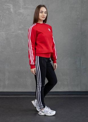 Женский спортивный костюм adidas свитшот и брюки