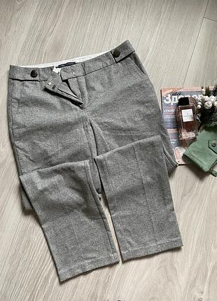 Красивые шерстяные штаны брюки marks & spencer