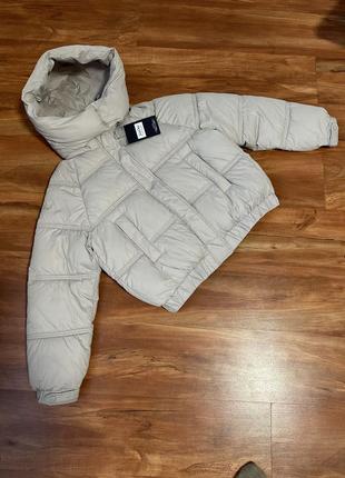 Sale💙 пуховик светлый укороченный новая куртка зимняя короткая новая