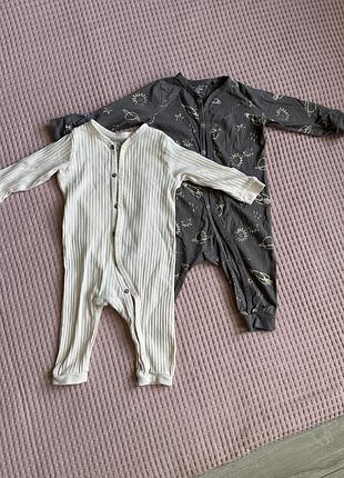 Ромперы, набор, 6-9мис