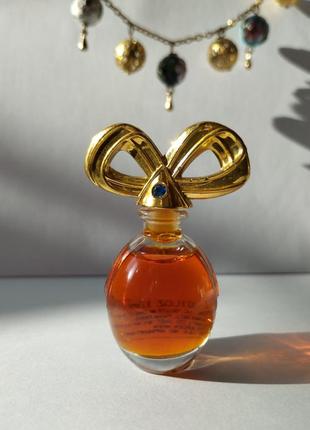 Diamonds and sapphires elizabeth taylor, винтажная миниатюра, parfum / чистые духи, 3,7 мл, оригинал