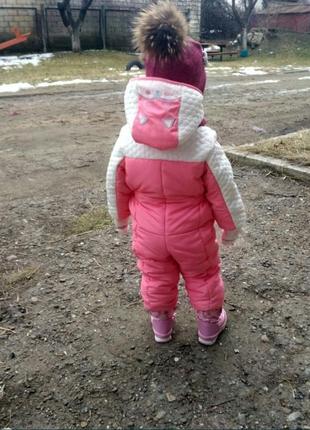 Зимний комбинезон для девочки